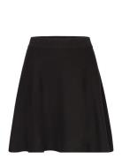 Yasfonny Hw Knit Skirt S. Noos Lyhyt Hame Black YAS