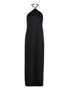 Deep Back Dress Maksimekko Juhlamekko Black Filippa K