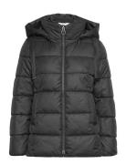 Coat Not Wool Vuorillinen Takki Topattu Takki Black Gerry Weber Editio...