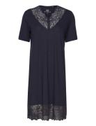 Elegant Dreams Sleepshirt Yöpaita Navy Calida