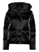 Glazed Short Puffer Vuorillinen Takki Topattu Takki Black Calvin Klein...