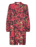 Fqtualipa-Dress Lyhyt Mekko Red FREE/QUENT