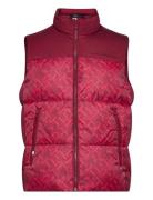 New York Monogram Prt Gilet Liivi Red Tommy Hilfiger