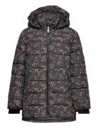 Jacket - Quilt - Long - Aop Toppatakki Black Color Kids