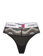 Thong Stringit Alusvaatteet Black Tommy Hilfiger