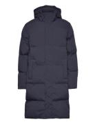 Mayfield Padded Coat Vuorillinen Takki Topattu Takki Navy Les Deux