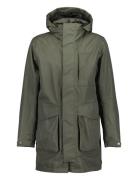 Andreas Usx Parka Parka Takki Khaki Green Didriksons