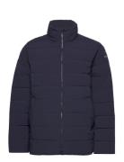 Mattis Puffer Jacket Vuorillinen Takki Topattu Takki Navy Les Deux