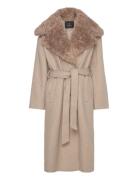 Duriobbjezza Coat Outerwear Coats Winter Coats Beige Bruuns Bazaar