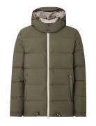 Ben Down Puffer Jacket Vuorillinen Takki Topattu Takki Green Lexington...