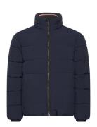 Puffer Jacket Vuorillinen Takki Topattu Takki Navy Tom Tailor