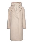 Coats Woven Outerwear Coats Winter Coats Beige Esprit Collection