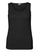 Silk Jersey - Tank Top Toppi Black Lady Avenue