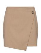 Bs Emmie Skirt Lyhyt Hame Brown Bruun & Stengade