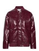 Encricket Jacket 7054 Nahkatakki Burgundy Envii