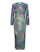 Enraven Ls Dress Aop 7042 Maksimekko Juhlamekko Multi/patterned Envii