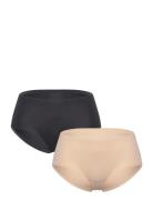 Brief Svea Reg 2 Pack Alushousut Brief Tangat Beige Lindex