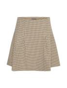 Cuastra Skirt Lyhyt Hame Beige Culture