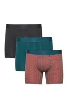 3Pk Base Bamboo Boxer Bokserit Green Panos Emporio