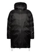 Kevo Long Puffer Jacket W4T4 Vuorillinen Takki Topattu Takki Black Rai...