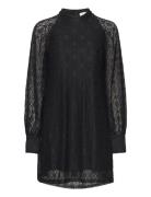 Texas Lace Dress Lyhyt Mekko Black Noella