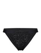 High Leg Tanga Alushousut Brief Tangat Black Calvin Klein