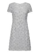 075 Sierra Dress Lyhyt Mekko Grey Ida Sjöstedt