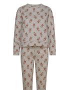 Pcxmas Chilli Sweat Set Jrs Bc Pyjama Grey Pieces