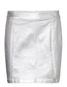 Skirt Amanda Lyhyt Hame Silver Lindex