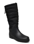 Puffer Warm Bootsit Nauhalliset Saapikkaat Black Viking