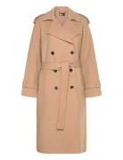 Manteau Outerwear Coats Winter Coats Beige The Kooples