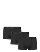 Low Rise Trunk 3Pk Bokserit Black Calvin Klein