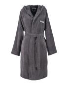 Plain Bath Robe Aamutakki Grey Boss Home