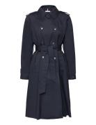 Cotton Classic Trench Trenssi Takki Navy Tommy Hilfiger