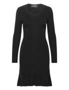 Malin Merino Dress Lyhyt Mekko Black Ella&il