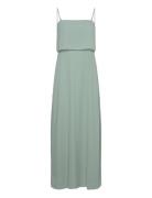 Vimilina Strap Maxi Dress - Noos Maksimekko Juhlamekko Green Vila