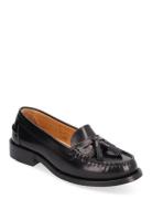 Terrane Black Leather Loafers Loaferit Matalat Kengät Black ALOHAS