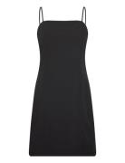 Mschnaruma Strap Dress Lyhyt Mekko Black MSCH Copenhagen