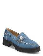 Meggie Loafer Loaferit Matalat Kengät Blue Steve Madden