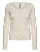 Top Ls Aop Flower Toppi Cream Lindex