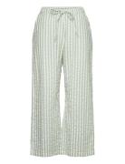 Trousers Pyjama Seersucker Pyjamahousut Olohousut Green Lindex