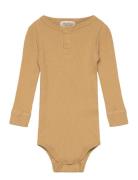 Body Ls Bodies Long-sleeved Orange MarMar Copenhagen