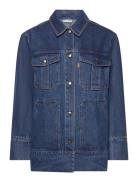 Pzrina Denim Jacket Farkkutakki Denimtakki Blue Pulz Jeans