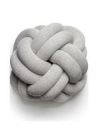 Knot Cushion Home Textiles Cushions & Blankets Cushions Grey Design Ho...