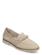 Women Slip-On Loaferit Matalat Kengät Cream Tamaris