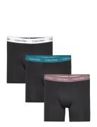 Boxer Brief 3Pk Bokserit Black Calvin Klein