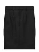 Mmmillie Night Skirt Lyhyt Hame Black MOS MOSH