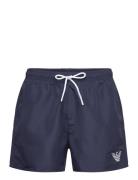 Mens Woven Boxer Uimashortsit Navy Emporio Armani