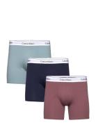 Boxer Brief 3Pk Bokserit Pink Calvin Klein