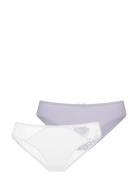 Amora-2Pp Brief Alushousut Brief Tangat White Dorina